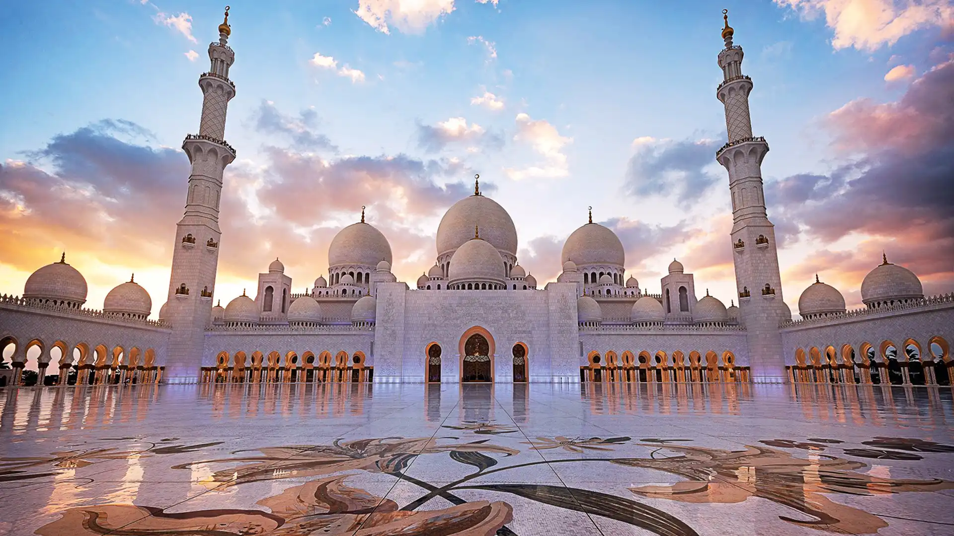 Sheikh Zayed Grand Mosque, Abu Dhabi, UAE