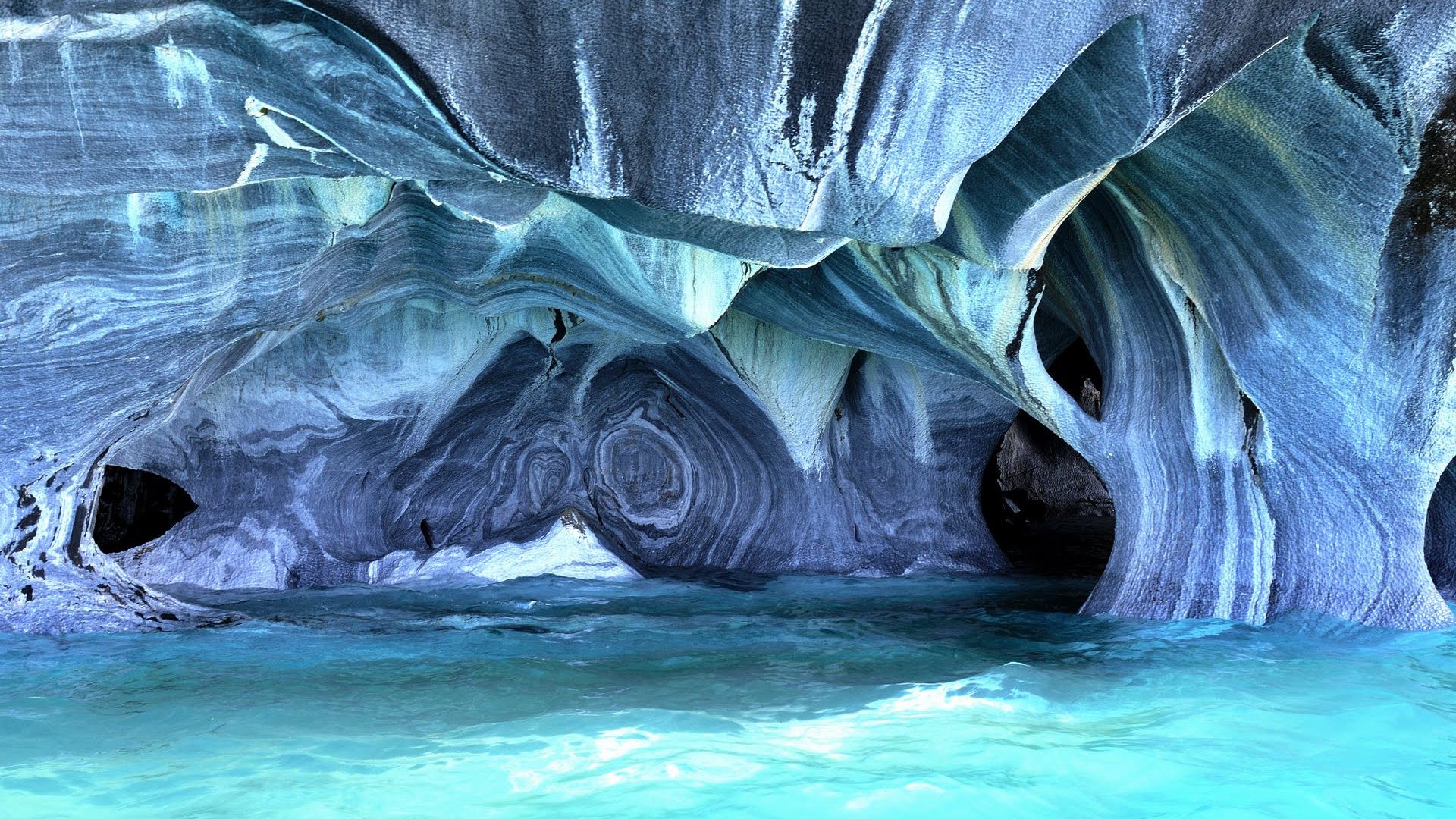 Marble Caves, General Carrera Lake, Patagonia, Aysen, Chile